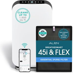 Alen BreatheSmart 45i — premium air purifier with configurable HEPA-Fresh filter system