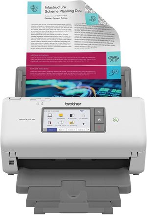Brother ADS-4700W Wireless Document Scanner