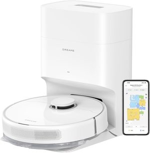 Dreame D10 Plus Gen 2 robot vacuum with self-emptying base