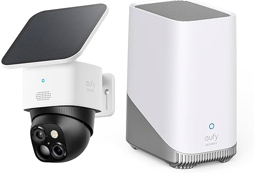 Eufy SoloCam S340 solar dual-lens 3K outdoor security camera