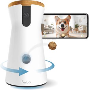 Furbo 360 dog camera with treat launcher and color night vision
