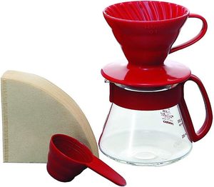 Hario V60 pour over coffee dripper