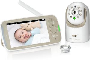 Infant Optics DXR-8 Pro baby monitor with 5-inch parent screen