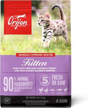 Orijen Cat and Kitten premium dry food
