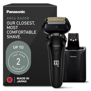 Panasonic Arc6 six-blade electric shaver for closest shave