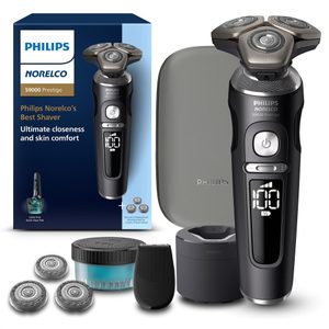 Philips Series 9000 Prestige rotary shaver with SkinIQ sensor