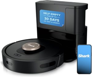 Shark IQ AV1002AE robot vacuum with XL bagless self-empty base