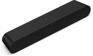 Sonos Ray compact budget soundbar in black, 21 inches wide
