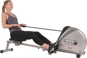 Sunny Health SF-RW5515 magnetic rowing machine — folding budget rower
