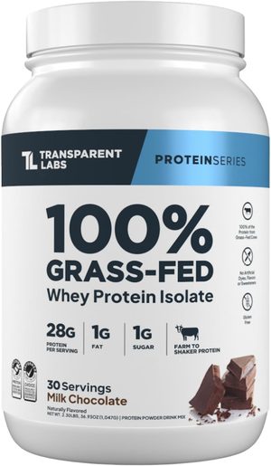 Transparent Labs 100% Grass-Fed Whey Isolate